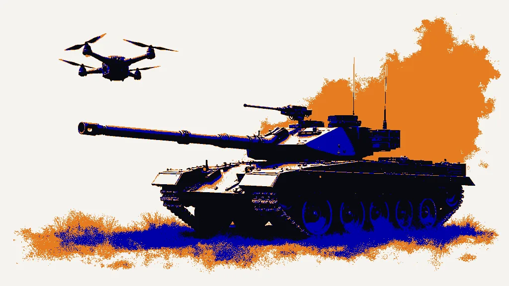Drones Ukraina Hancurkan Tank Rusia: Sistem Pertahanan Baru Gagal?